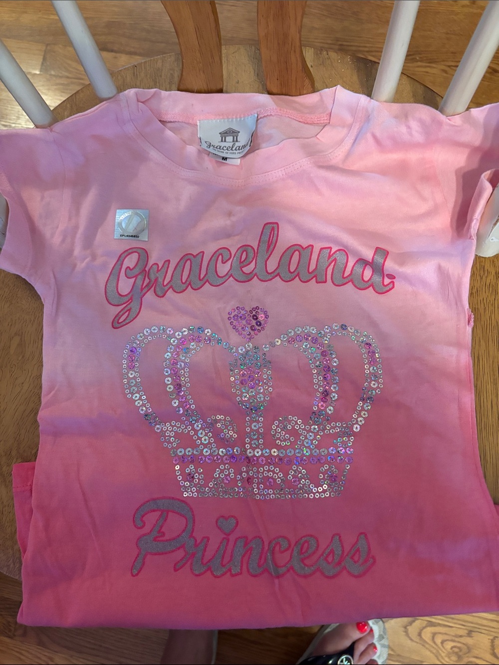 Graceland Pink Princess Short Sleeve Tee